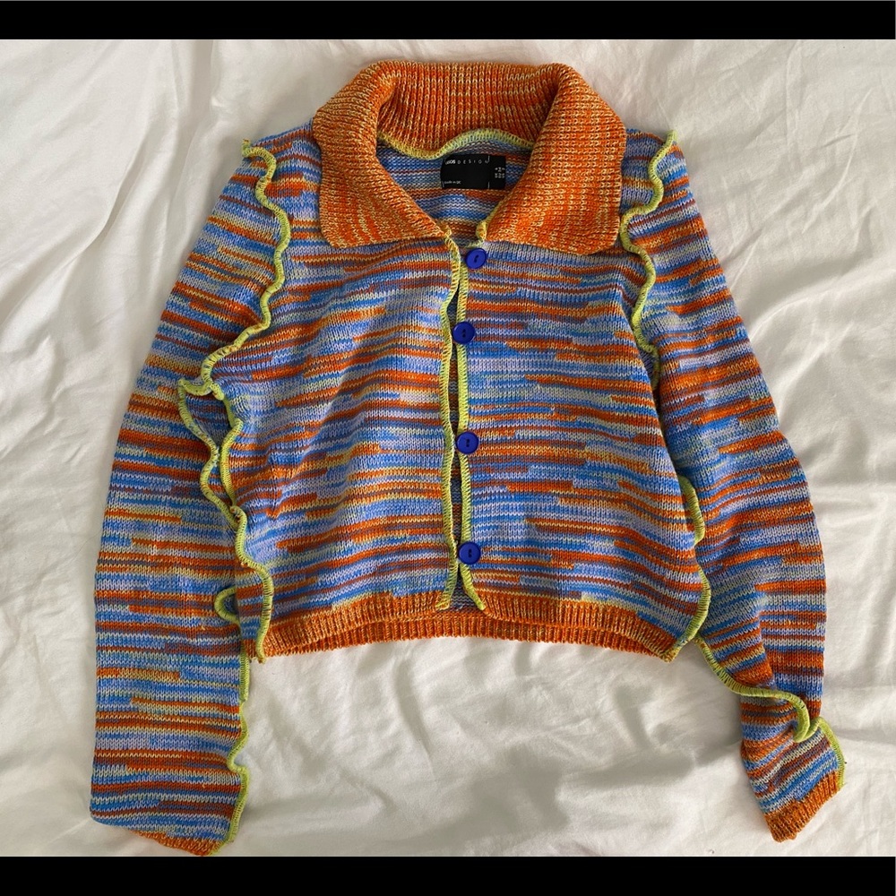 ASOS knit multicolor blouse NEVER WORN